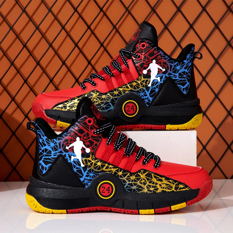 Kids Basketball Shoes, Sports Sneakers for Boys and Girls
