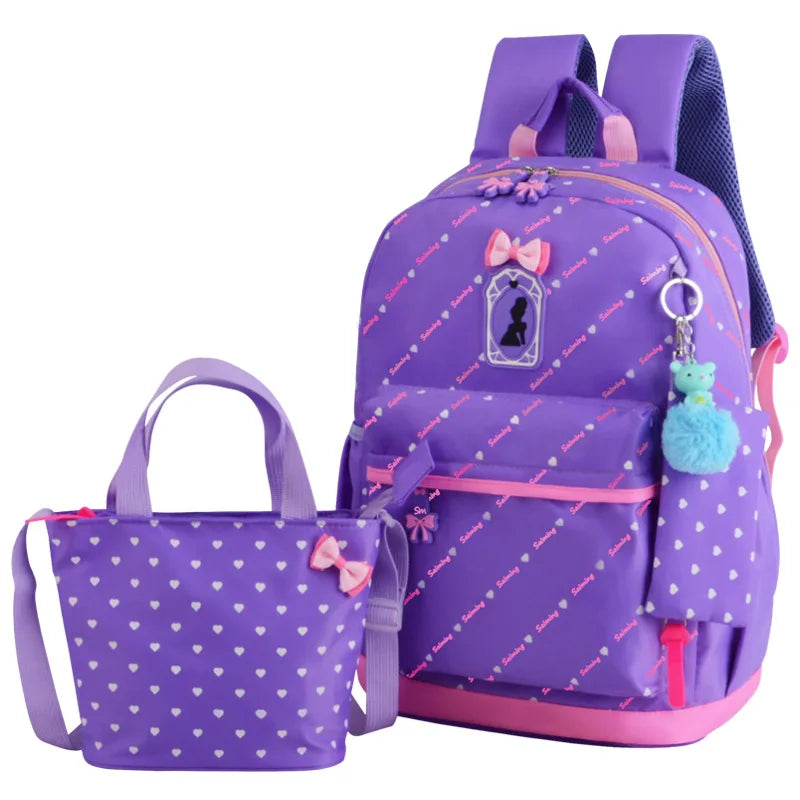 3pcs/set Lovely Print Fashion Backpacks for Children childrensterritory
