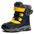 Kids PU Leather Waterproof Snow Boots for Winter Sport childrensterritory