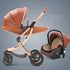 High Landscape, Luxury 3-In-1 Baby Carriage with Car Seat childrensterritory