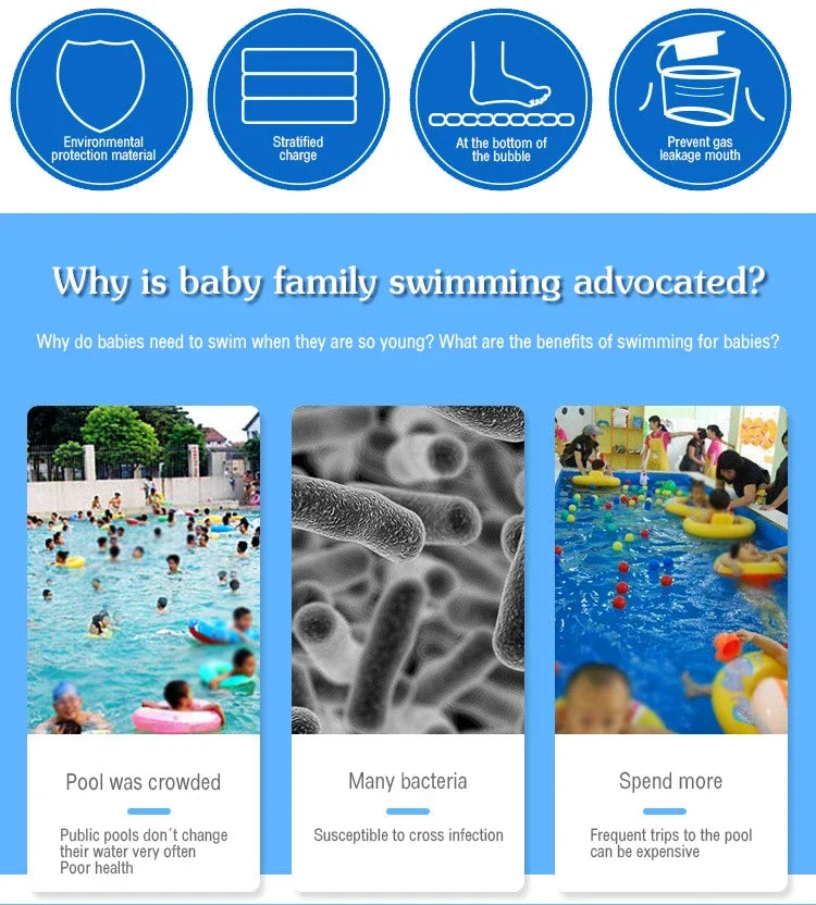 Large Inflatable Family Padding/Swimming Pool