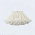 Little Girls Solid Colors Fluffy Chiffon Tutu Skirts childrensterritory