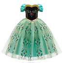 Kids Girls Jasmine Elsa Anna Bella Rapunzel Costumes childrensterritory