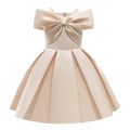 Girls' Sleeveless Bow Design Summer Party Dresses
