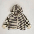 Solid Color Long Sleeve Infant Girls Knitted Cardigans childrensterritory