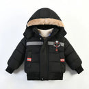 Baby Boys & Girls Warm Casual Hooded Jacket