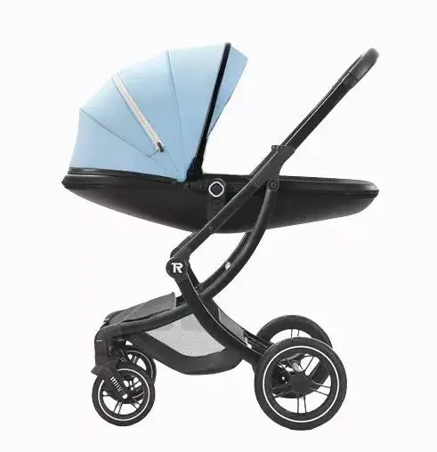 3-in-1 Egg-Shaped Baby Stroller with sleeping basket and seat