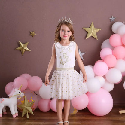 Kids Girl Mermaid Sequins Tutu Birthday Party Dresses childrensterritory