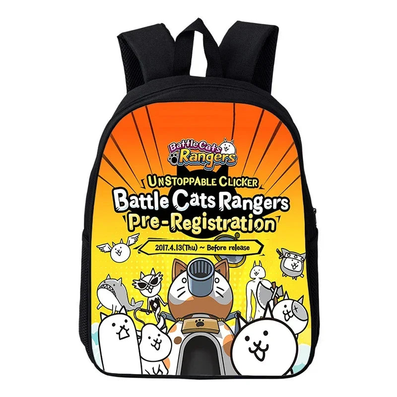 Kids Cartoon Print Stylish School Bags