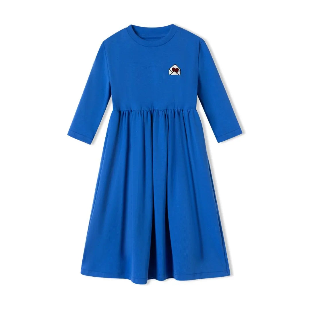 Pink and Blue Colored Brother and Sister Family Matching Outfits