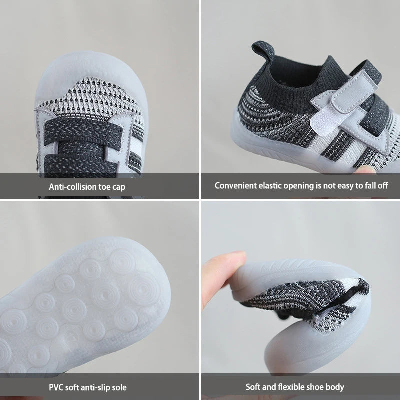 Breathable Soft Soles Anti-skid Baby Walking Shoes childrensterritory