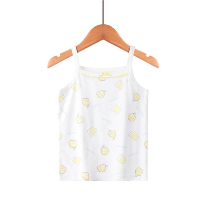 Kids Cotton Multiple Styles Camisole Vests For Summer childrensterritory