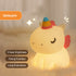 Cute Unicorn Design Silicone LED Night Light For Kids Room childrensterritory