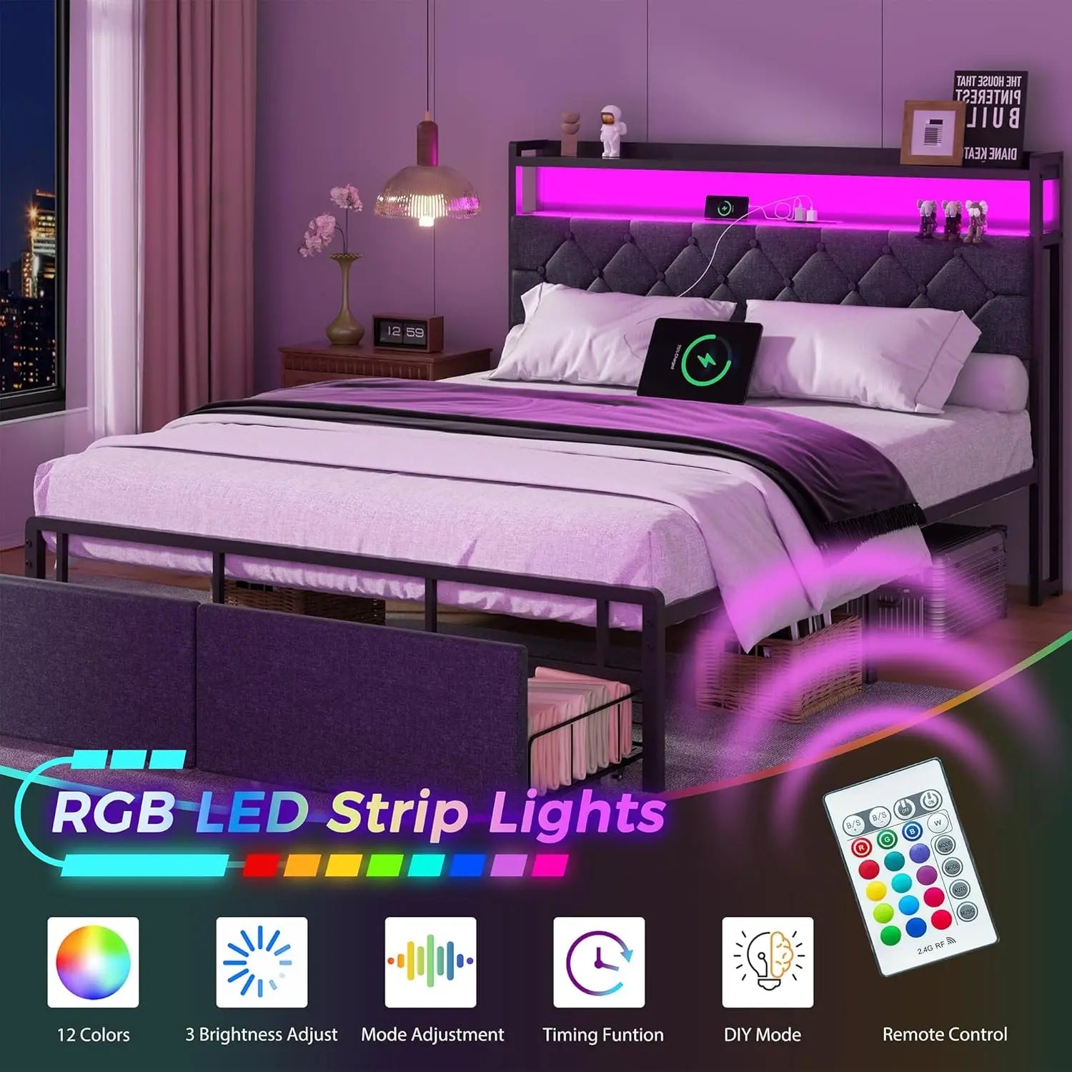 Luxury Kids Bed Frame with Premium Finish childrensterritory
