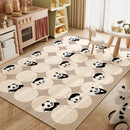 Cartoon Print Stain Resistant Anti Slip Kids Room Carpet childrensterritory