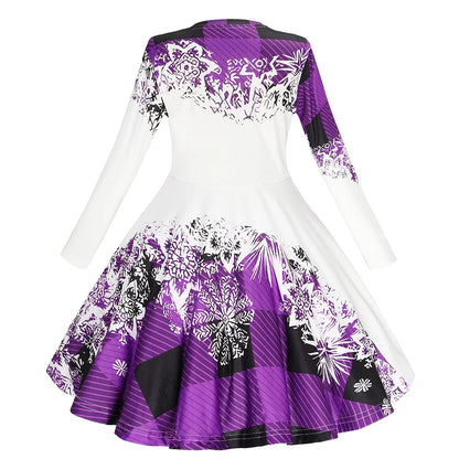 Kids Girls Christmas Party Long Sleeve Costume childrensterritory