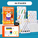 Kids Reusable Magical Tracing Workbook Learning Copybook childrensterritory