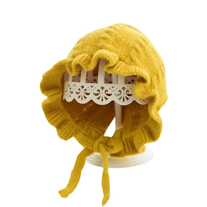 Ear Protection Warm Woolen Knitted Baby Hat childrensterritory