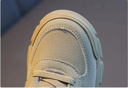 Boys And Girls Thickened Fur Design Warm Velvet Shoes childrensterritory