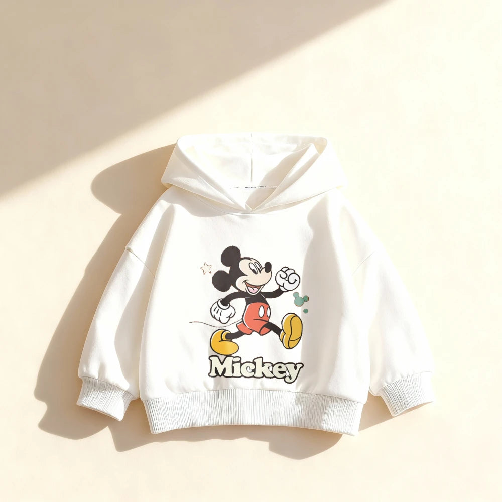 Kids' Long-Sleeved Cartoon Design Winter Hoodies