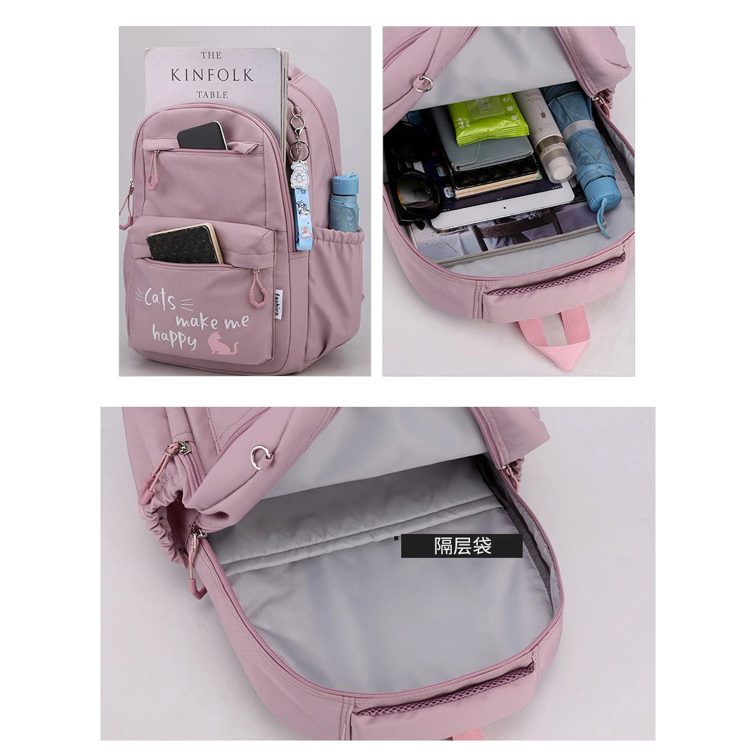 Kids and Teen Girls School Backpacks in Multiple Patterns