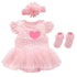 Baby Girl Pink Princess Clothing Sets for Birthday Party childrensterritory