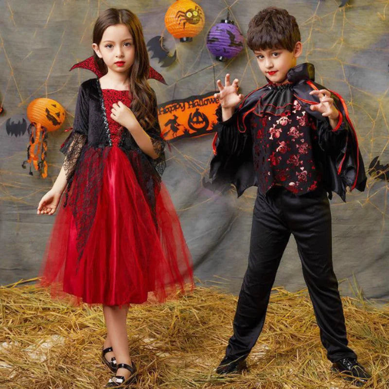 Ghost Bride Kids Girls Costume For Purim Halloween Party