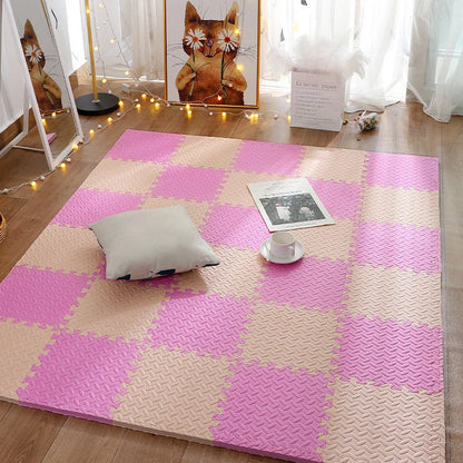 Made with EVA Foam 8-16pcs Floor Carpet Baby Play Mat childrensterritory