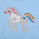 Girls' Full-Sleeves Animal Unicorn Design Sweatshirts