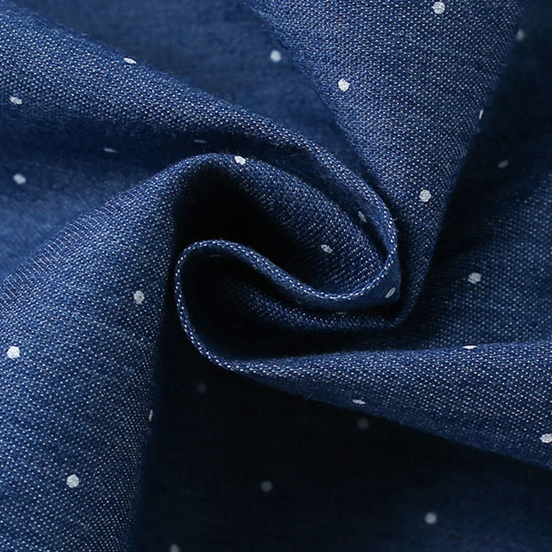 Little Girls Cartoon Bees Design Long Sleeves Dress with Pockets