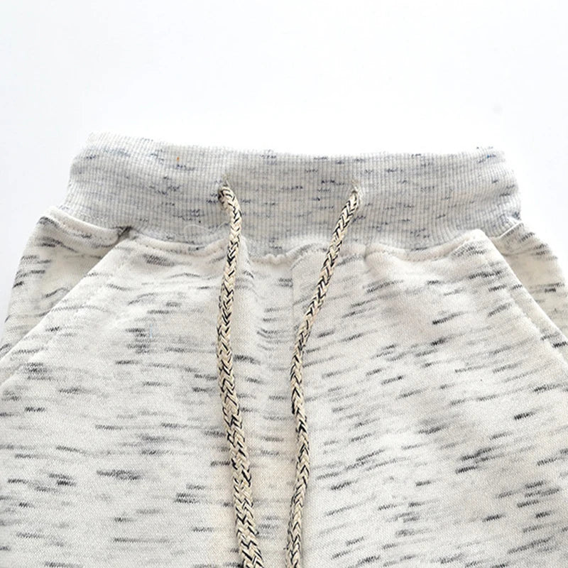 Boys Full-Length Solid Color Casual Sweatpants childrensterritory