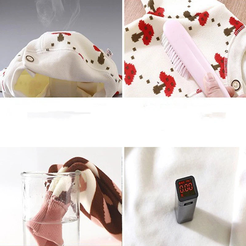 Kids Printed Warm Casual Sweaters For Winters