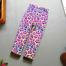 Plus Velvet Printed Kids Girls Winter Leggings childrensterritory