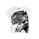 Cartoon Design Soft Cotton Summer Tees/T-shirts for Kids childrensterritory