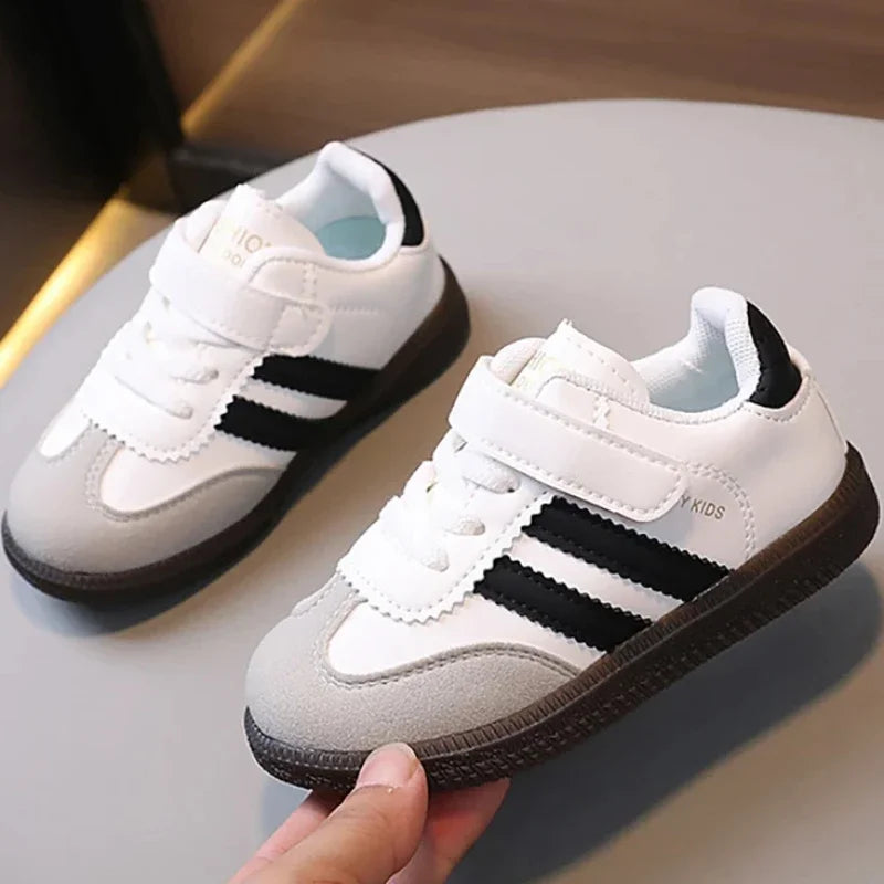 Soft Soled PU Leather Sport Shoes For Kids Boy&