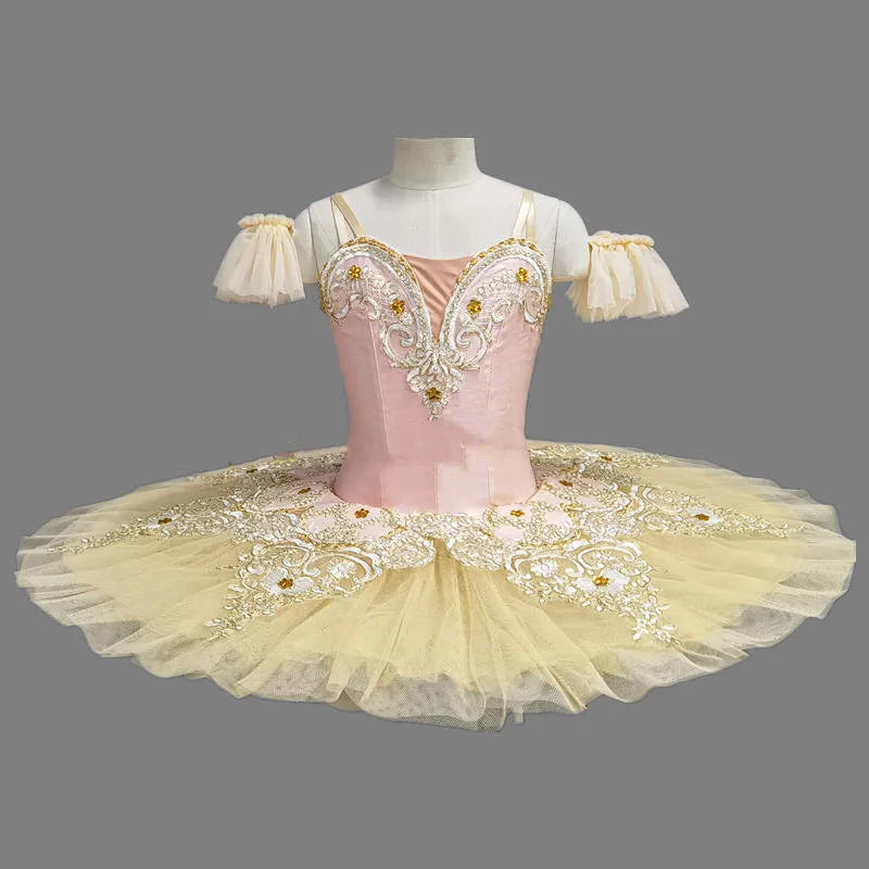 Young Girls Professional Princess Swan Lake Ballerina Costume