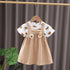 Cartoon Print Brother Sister Matching Clothes for Summer childrensterritory