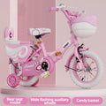 Cute Cartoon Design Folding Kids' Bicycle with Training Wheels childrensterritory
