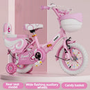 Cute Cartoon Design Folding Kids' Bicycle with Training Wheels childrensterritory