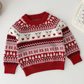 Kids Round Neck Long Sleeves Winter Sweater childrensterritory