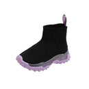 Kids Knitted Soft Sole LED Luminous Sneakers for Boys and Girls childrensterritory