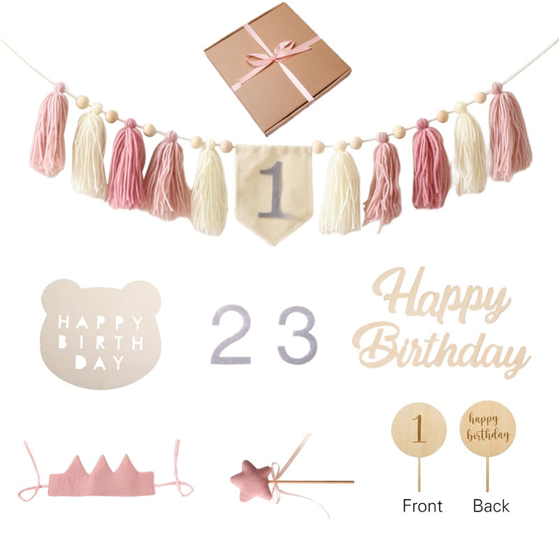 Handmade Baby Shower or Birthday Party Decoration Supplies childrensterritory