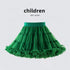 Little Girls Solid Colors Fluffy Chiffon Tutu Skirts childrensterritory