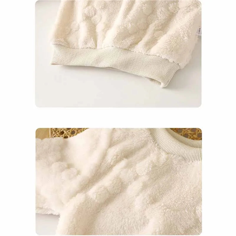 Kids' Long-Sleeved Soft Sleepwear Winter Clothing Set childrensterritory