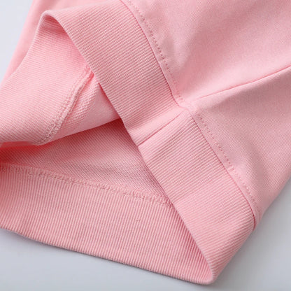 Little Girls Cartoon Rabbit Design Pink Sweatshirt childrensterritory