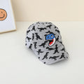 Kids Dinosaurs Embroidered Adjustable Outdoor Sports Hats childrensterritory