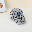 Kids Dinosaurs Embroidered Adjustable Outdoor Sports Hats childrensterritory