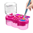 Automatic Paint Brush Cleaning Bucket Art Tools childrensterritory