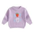 Toddler Girls Letter Print Knitted Warm Autumn Sweaters childrensterritory