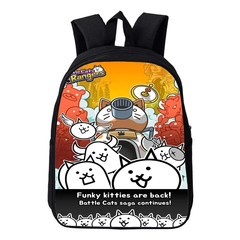 Kids Cartoon Print Stylish School Bags
